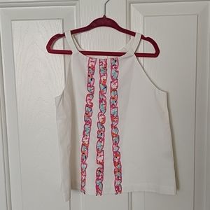 Janie and Jack white summer tank top